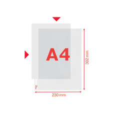 Závěsný obal Esselte LU - A4 / 105 my / 100 ks