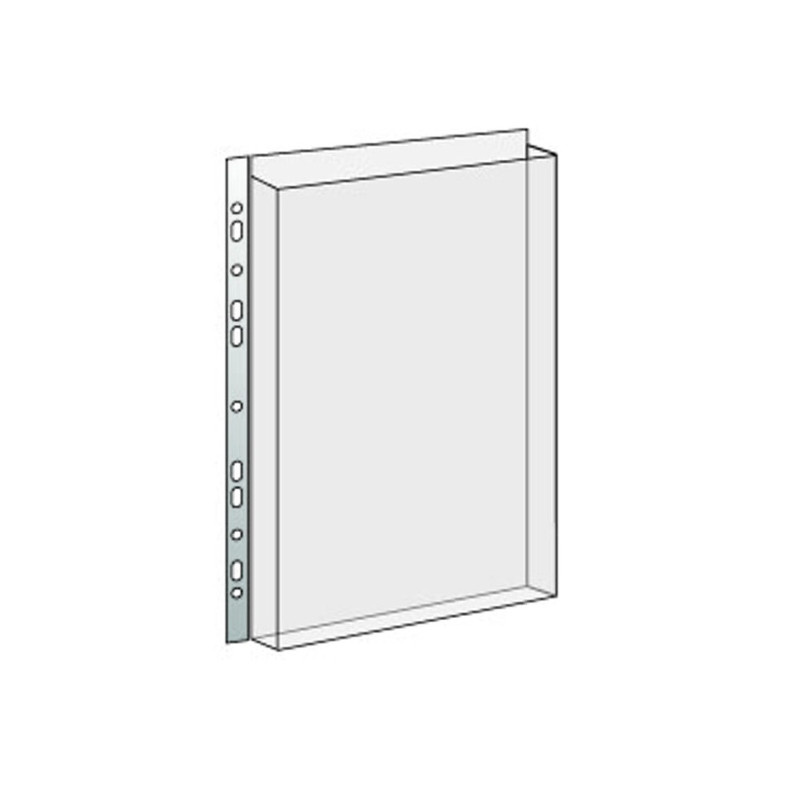 Závěsný obal na katalogy A4 eurozávěs/extra silný/180mic/10ks