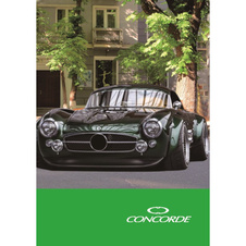 Kniha záznamní lepená Concorde - A6 / linka / 100 listů