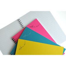 Blok Exclusive s boční spirálou - A4 / tečkovaná linka