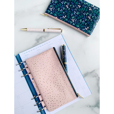 Náplň Multi Filofax Garden osobní A5 penál na zip / Dusk