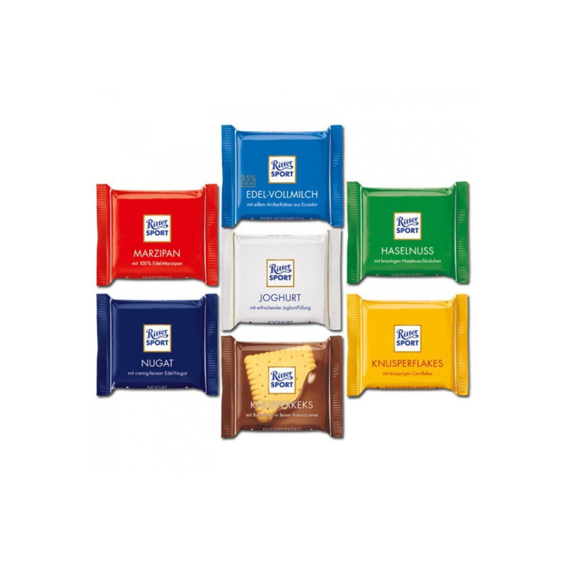 Ritter Sport mini čokoláda - mix druhů