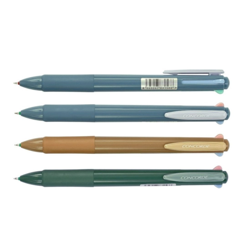 Kuličkové pero CONCORDE Quatro - barevný mix