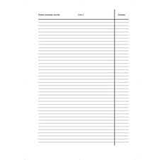 MSK 7400401 stavební a montážní deník 3 x 20 listů NCR A4