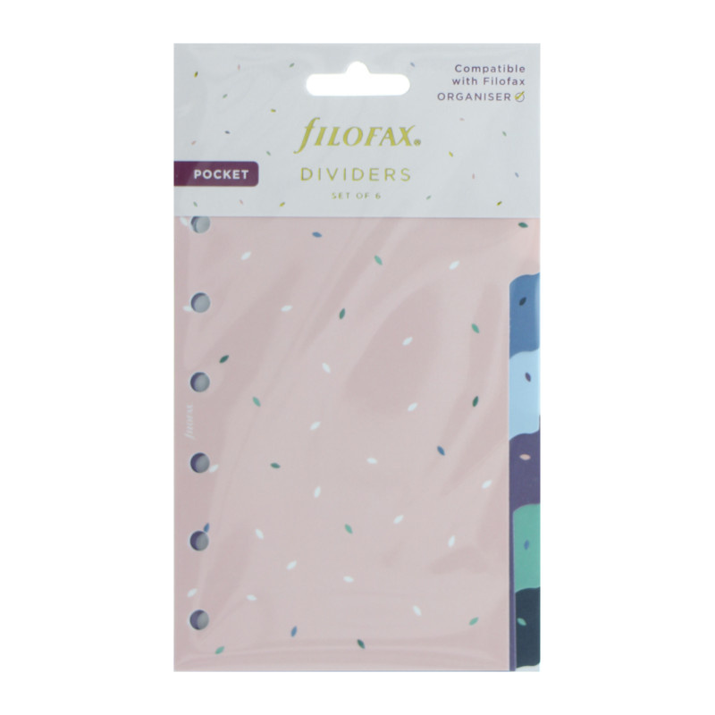 Rozřazovač Filofax Garden - kapesní / 6 záložek