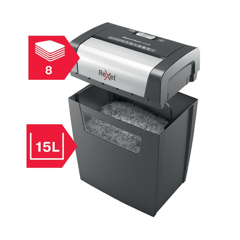 Skartovací stroj Rexel Momentum X308