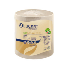 Papírové ručníky v rolích Lucart EcoNatural / 155 m / 2-vrstvé