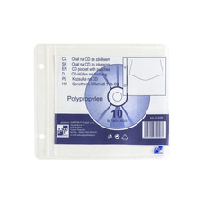 Závěsný obal na CD - náhradní kapsa / 10 ks