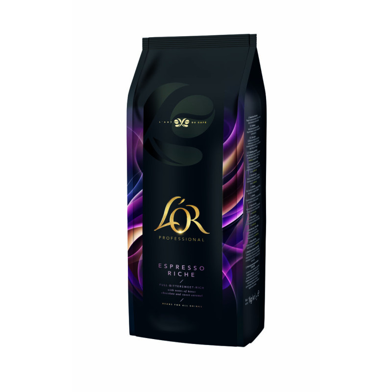 Káva L´OR Crema Espresso Richie - zrno / 1 kg