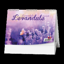 Kalendář stolní obrázkový Levandule / BSV5
