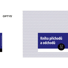 Optys 1269 kniha příchodů a odchodů 32 listů A4