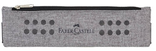 Studentské pouzdro Faber Castell GRIP s gumou - šedá