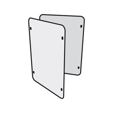 Spisové desky Emba s tkanicí / 315 x 230 mm / bez hřbetu