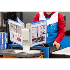 Pultový stojan Design - šedá