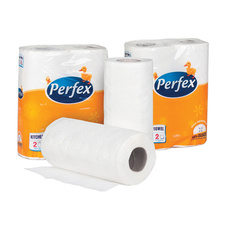 Perfex papírové utěrky v roli Boni extra bílé 2-vrstvé 2ks