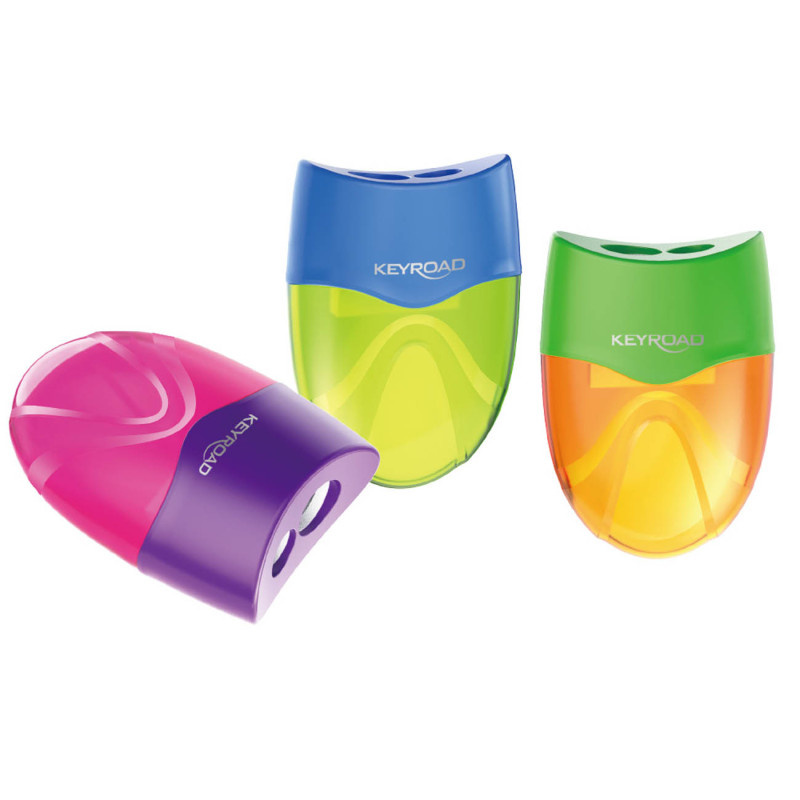 Ořezávátko KEYROAD - Mellow Duo / barevný mix