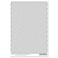 Podložka do sešitů A5 papírová - šikmý sklon písma