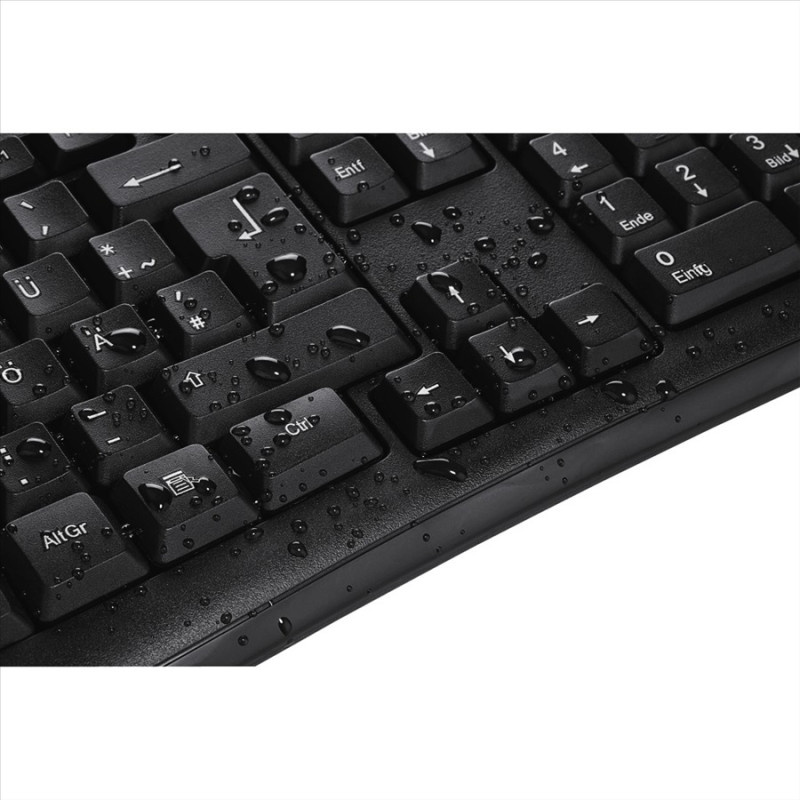Klávesnice HAMA Celino - černá / USB kabel
