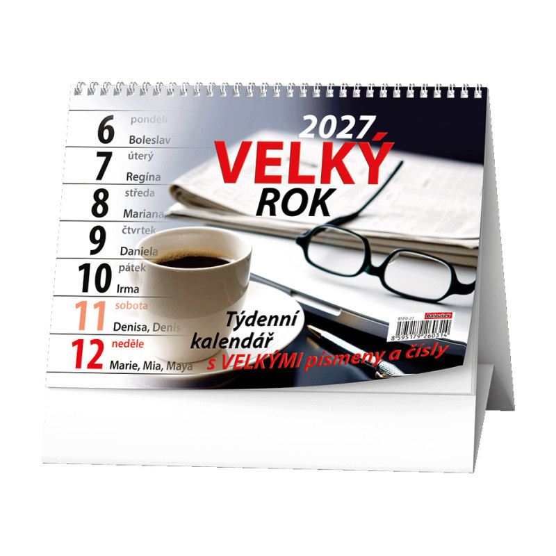 Kalendář stolní - Velký rok / BSF0