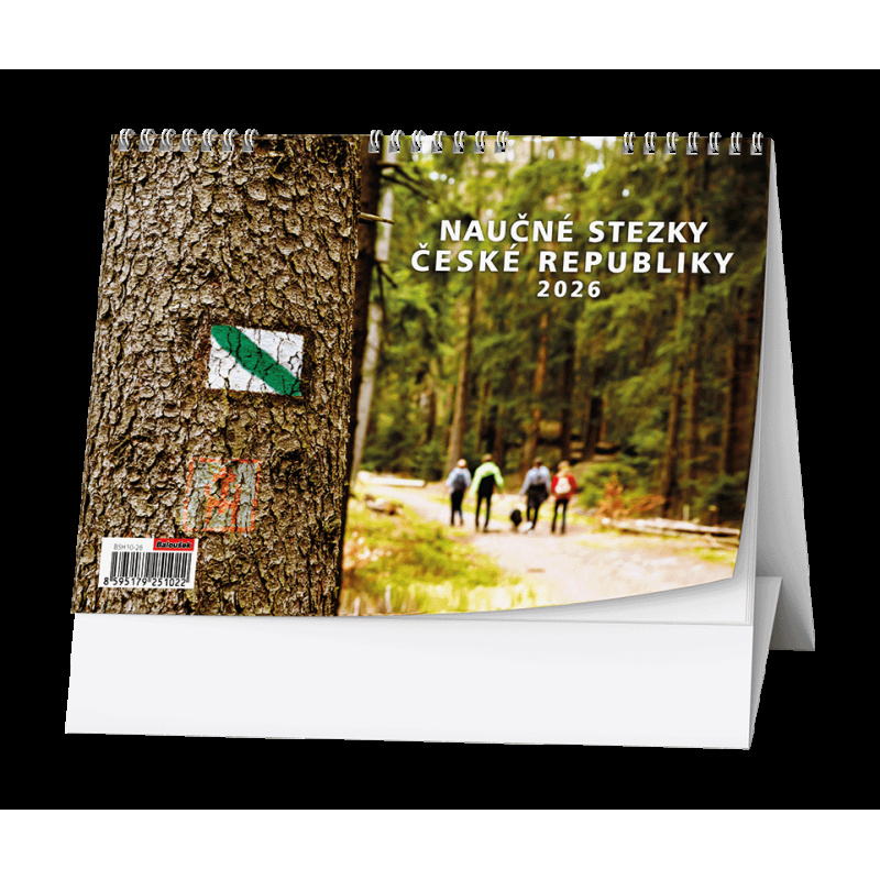 Kalendář stolní obrázkový Naučné stezky / BSH10