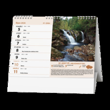 Kalendář stolní obrázkový Naučné stezky / BSH10