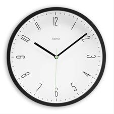 Nástěnné hodiny Hama Capri - černá
