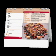 Kalendář stolní obrázkový Pečeme / BSD13