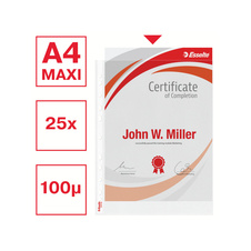 Obal závěsný A4 Extra široký 100mic / 25 ks