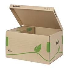 Archivní kontejnery ECO - na pořadače / s víkem / 623918