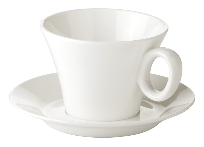 Porcelánové šálky s podšálkem Allegro -  na čaj