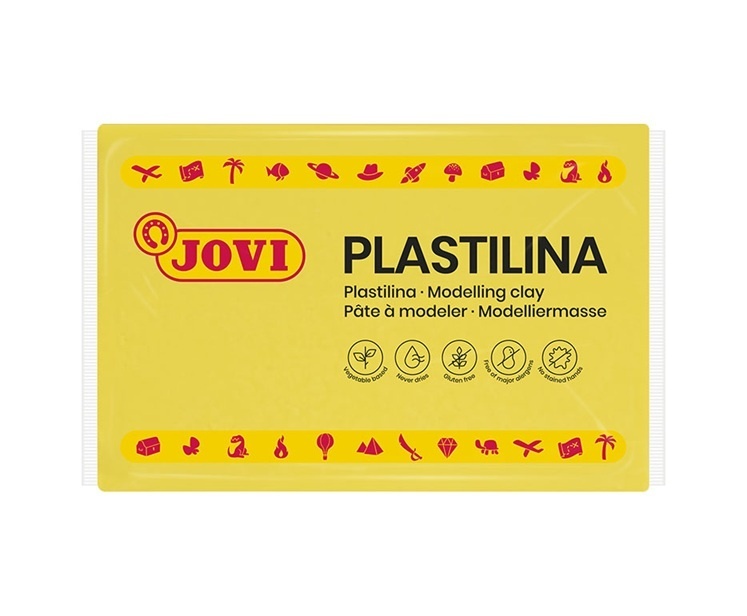 Plastelína JOVI - 350 g / žlutá