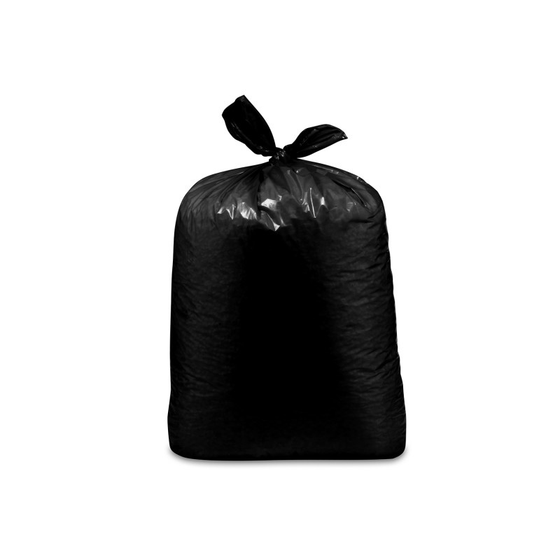 Pytle na odpad - 70x110cm / 120l / 80my / 15ks / černá