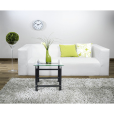 Nástěnné hodiny Hama Mallorca stříbrné / bílé prům. 30 cm