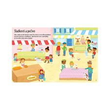 Samolepková knížka - Na trhu