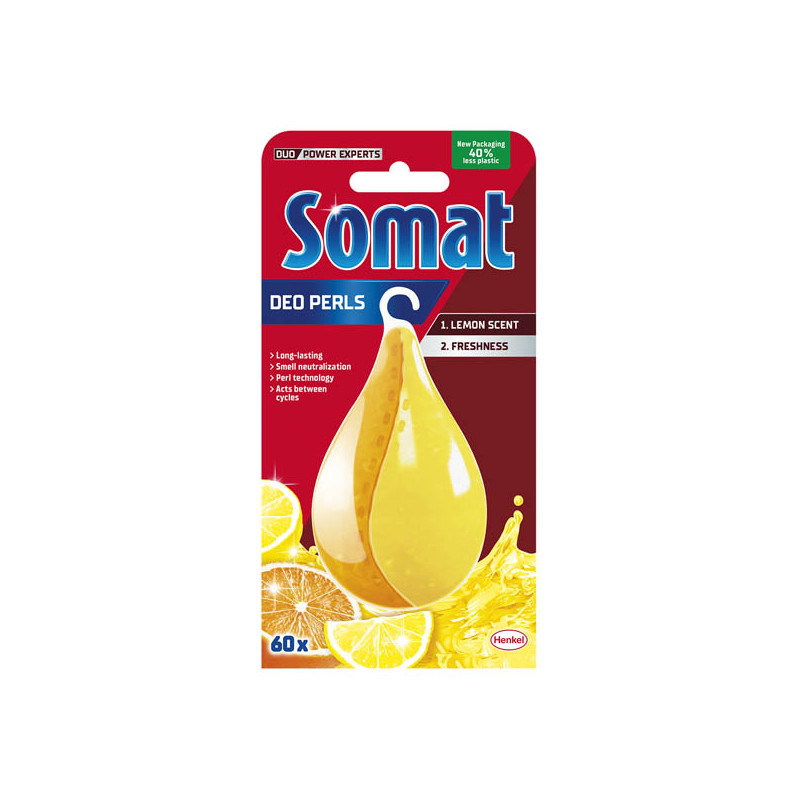 Osvěžovač do myčky SOMAT Deo Perls Lemon - 60 mytí