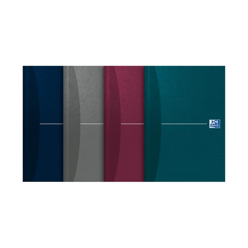 Kniha záznamní vázaná Oxford Essentials mix - A5 / linka / 96 linka