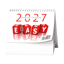 Kalendář stolní pracovní - Easy / BSA5
