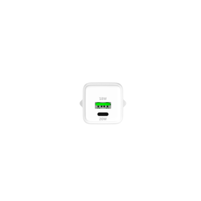 Nabíječka Yenkee - USB A + USB C / bílá