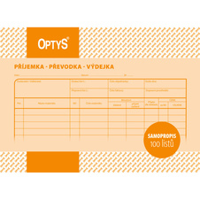 Optys 1087 příjemka - převodka - výdejka 100 listů NCR A5