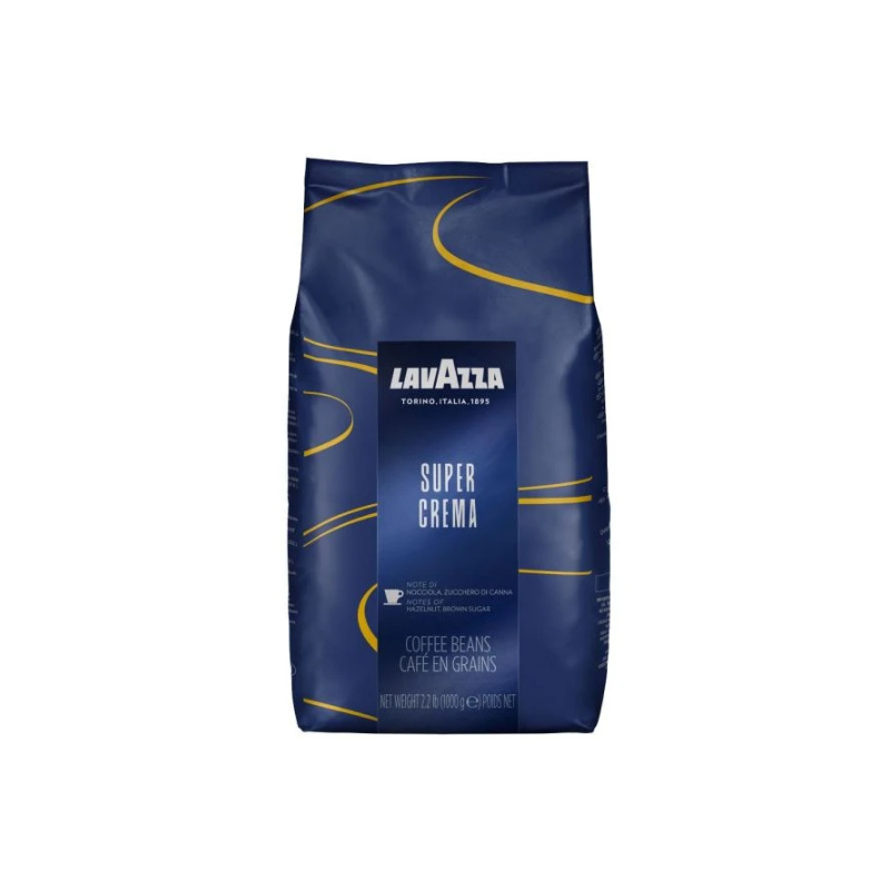 Zrnková káva Lavazza Super Crema / 1 kg