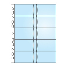 Závěsný obal Bantex - A4 silný / obal na 20 ks vizitek / 10 ks