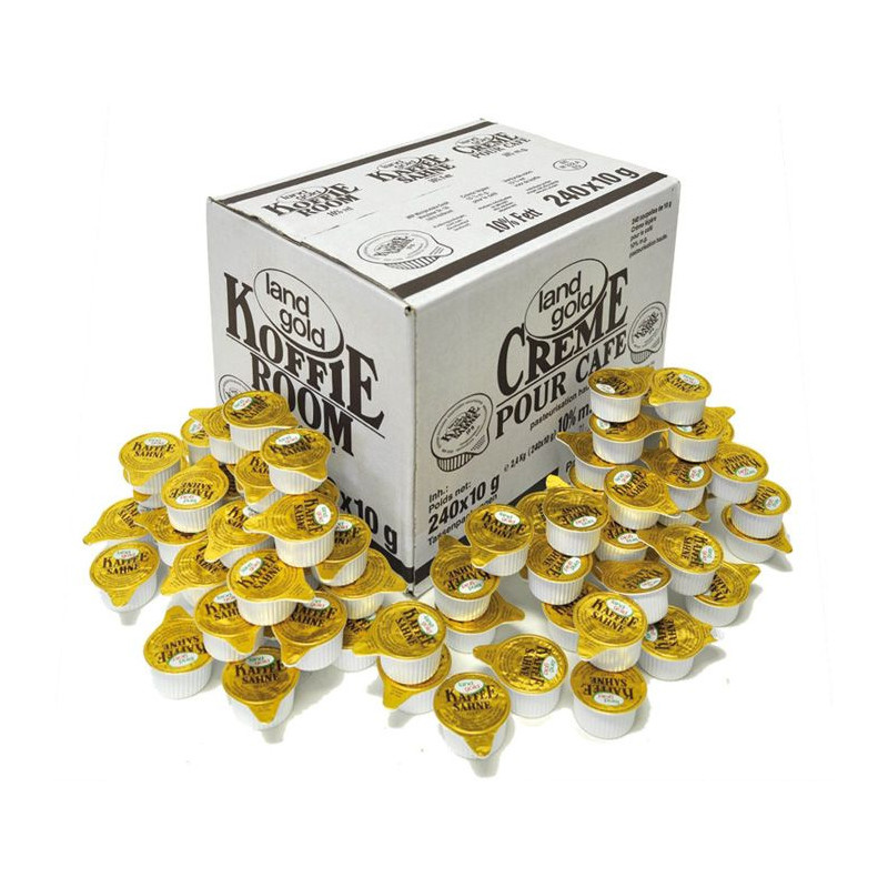 Smetana do kávy porcovaná - 10 g / porcovaná / 240 ks