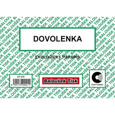 Dovolenka Baloušek A6 / 50 listů / ET075