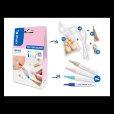 Popisovač Pilot Pintor PŘÍVĚSEK NA KLÍČE / sada 4 ks