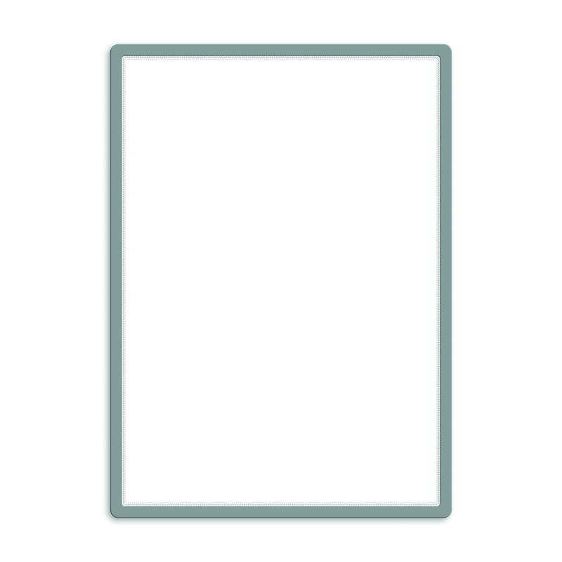 Kapsy samolepicí Magneto - A1 / stříbrná / 1 ks