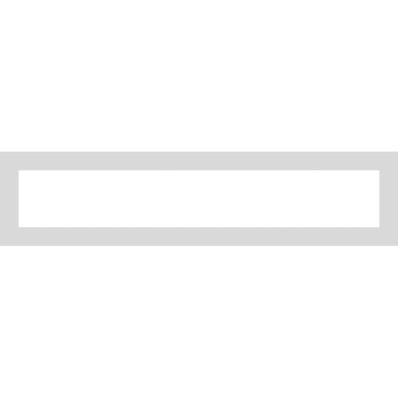 Magnetický informační rámeček LEAN A4/A3 - 317 x 75 mm / šedá / 10 ks