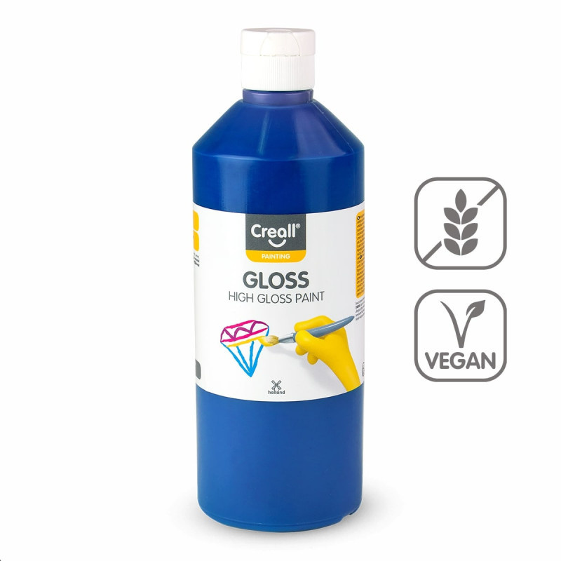 Barva s vysokým leskem Creall Gloss - 500 ml / tmavě modrá
