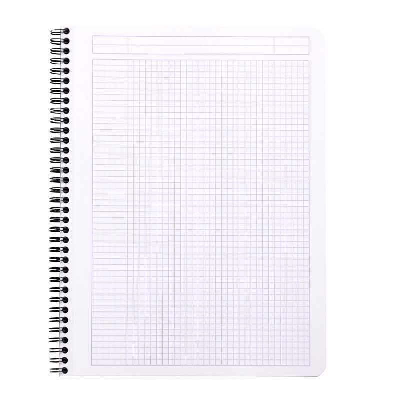 Blok kroužkový Clairefontaine Rhodia A4+ - čtvereček / 80 listů / mix barev