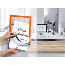 Rámeček samolepicí DURAFRAME® A4 - oranžová / 2 ks