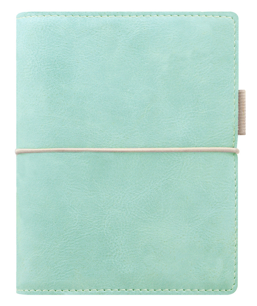 Diář Filofax Domino Soft - kapesní týdenní pastelová zelená